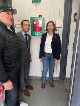 27.02.2026 Sportanlage SV Heddernheim 05 – Einladung zum Termin – Defibrillatoren für Frankfurter Sportanlagen am 27.02.2026